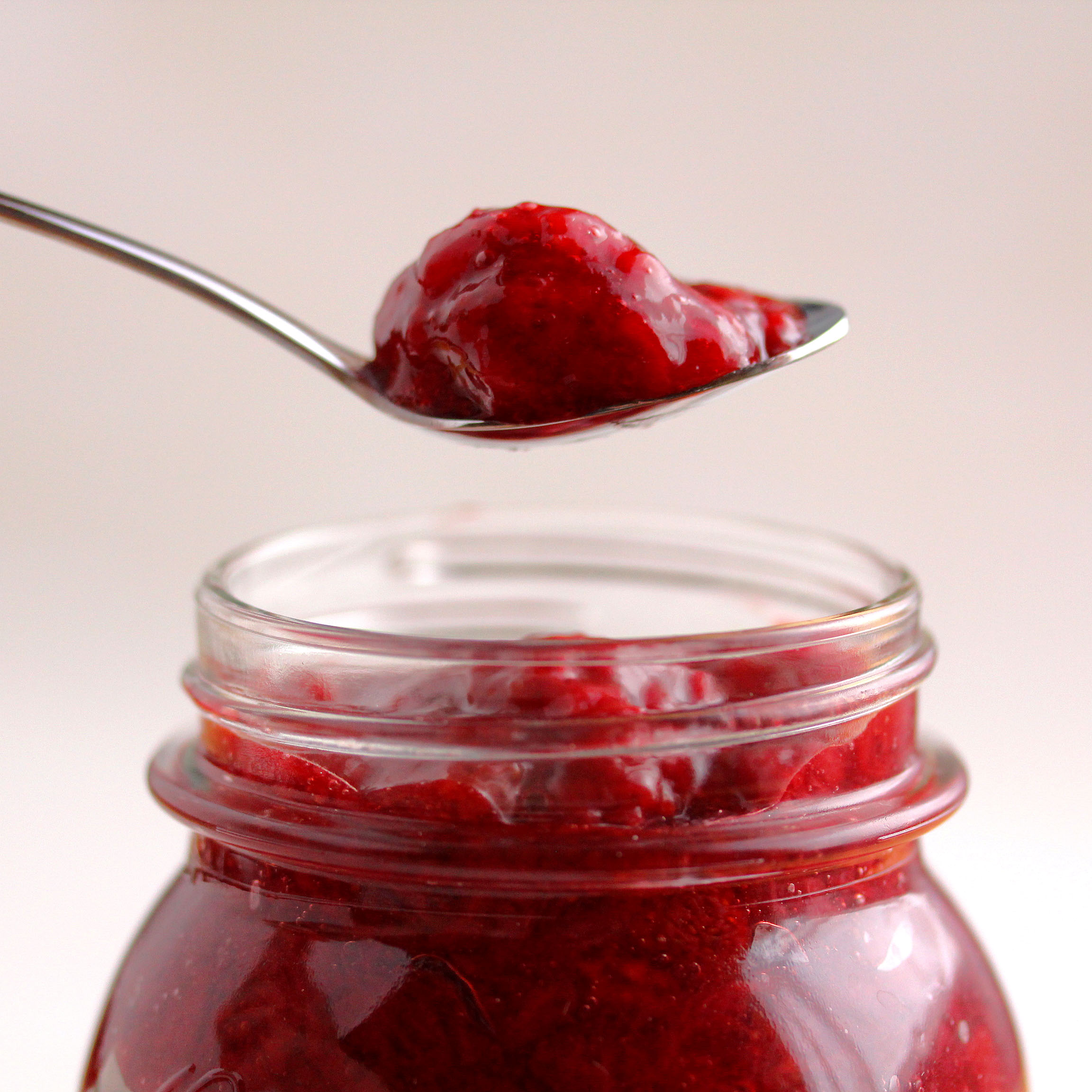SugarFree Strawberry Jam LowCarb, So Simple! glutenfree, sugar