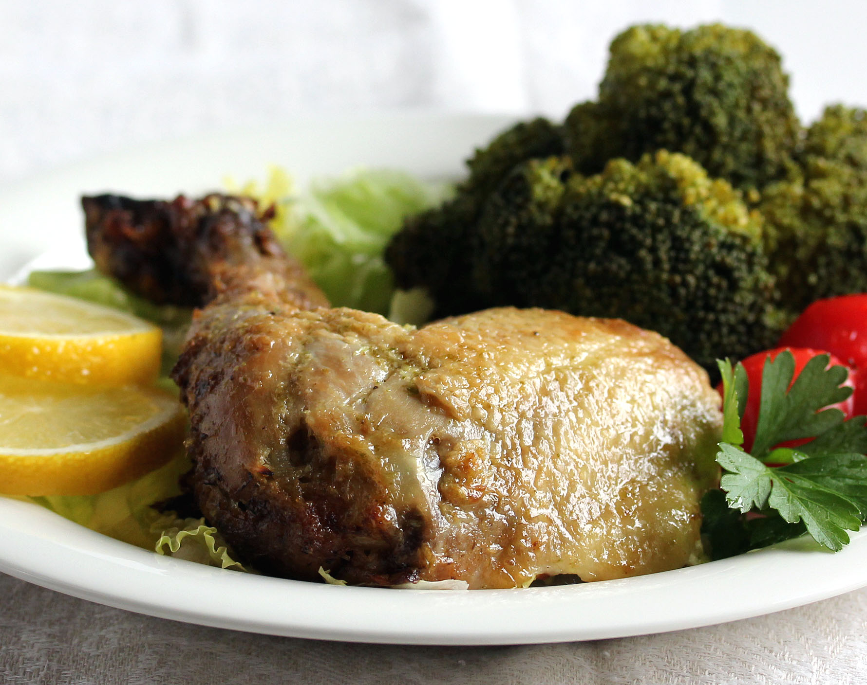 Lemon Parsley Chicken (DairyFree) Low Carb, So Simple! LowCarb