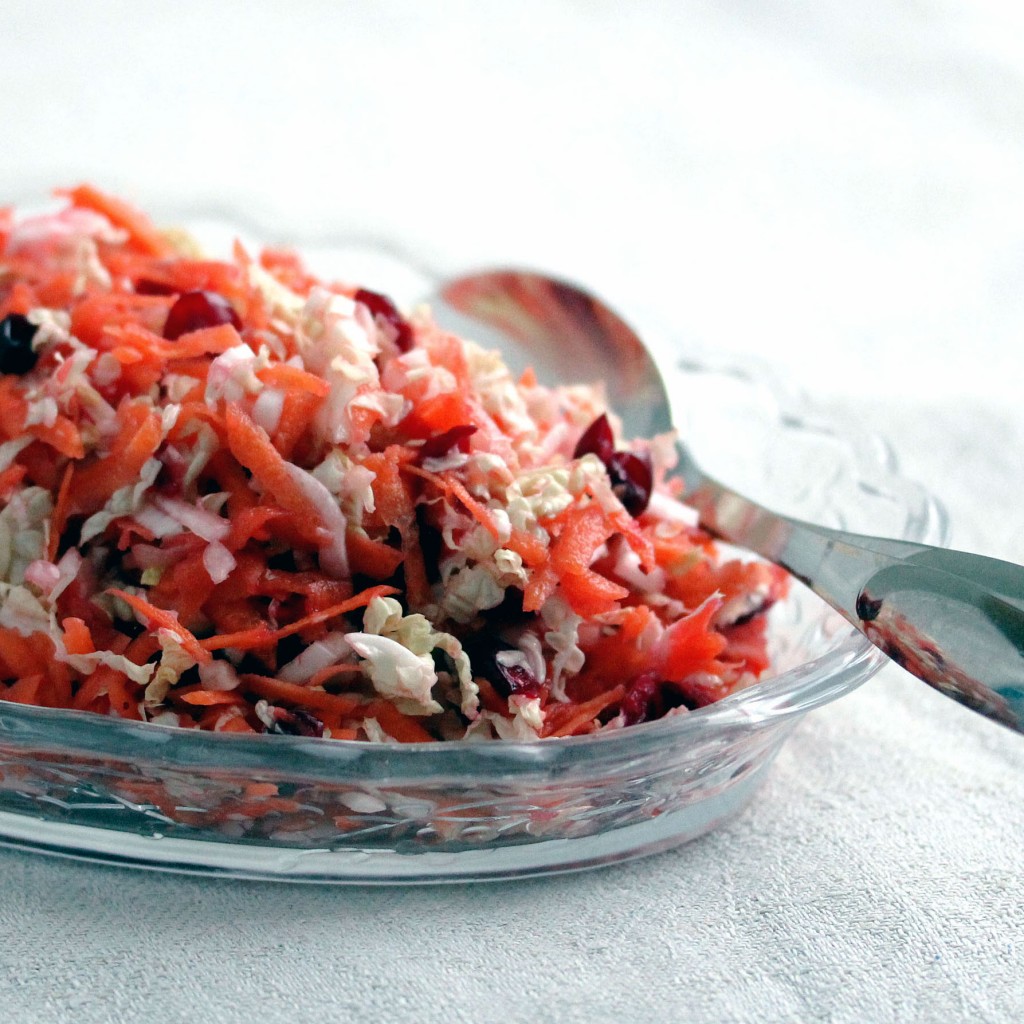 Fresh Carrot Cranberry Salad (Vegan) LowCarb, So Simple! gluten
