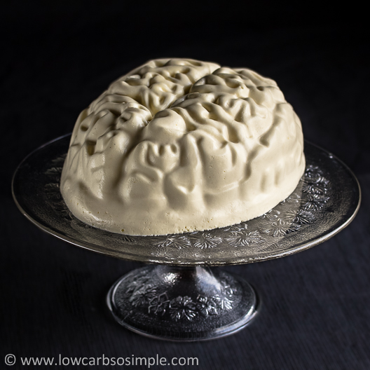 Brains, Bloody Brains — BrainShaped Creamy Gelatin for Halloween