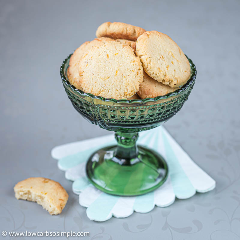 5Ingredient DairyFree EggFree Keto Lemon Cookies LowCarb, So Simple!