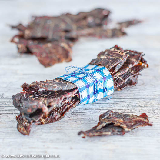 Tender Homemade Beef Jerky (with a Secret Ingredient!) LowCarb, So Simple!